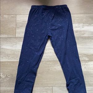 Sparkly pajama pants